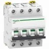 SCHNEIDER ELECTRIC Disjoncteur 63 A - Acti9 - IC60N - 4P - Courbe D