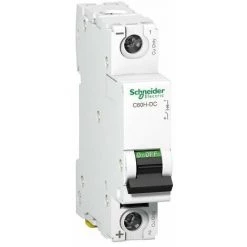 SCHNEIDER ELECTRIC Disjoncteur Miniature 6A Acti9 C60H-DC - 1P - Courbe C - 6kA - 250V - Peignable