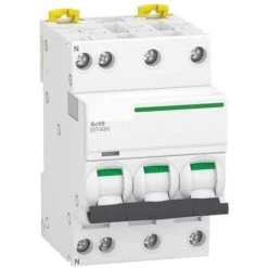 ACTI9 IDT40N - DISJONCTEUR MODULAIRE - 3P+N C 40A 6000A/10KA SCHNEIDER ELECTRIC SCHA9P24740