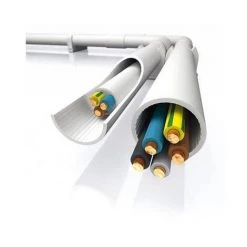 SCHNEIDER ELECTRIC Mureva Tube GT 3321 - PVC - Tulipé - Ø20 Mm - Longueur 2 Mètres - Gris - IMT40520