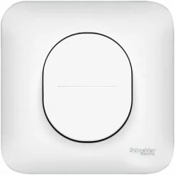 SCHNEIDER ELECTRIC Interrupteur Va-et-vient Ovalis - 10A - Connexion Automatique - Blanc