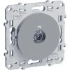 SCHNEIDER ELECTRIC Prise TV Odace - Aluminium