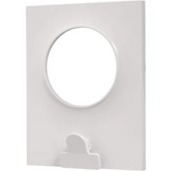 SCHNEIDER ELECTRIC Plaque De Finition Simple Odace Styl Pratic - Avec Pince Multi-usages - Blanc