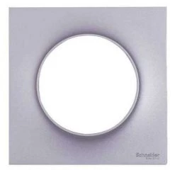 SCHNEIDER ELECTRIC Plaque De Finition Simple Odace Styl Clipsable - Aluminium