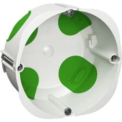 SCHNEIDER ELECTRIC Boîte Simple Multifix Air - 1 Poste - Pour Prise 20/32A - Diamètre 85 Mm