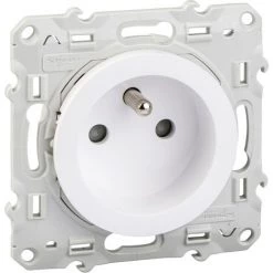 SCHNEIDER ELECTRIC Odace Lot 5 PC 2P+T + Plq Styl