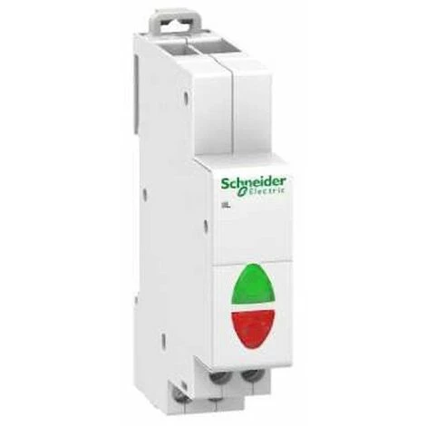 SCHNEIDER ELECTRIC Voyant Lumineux Double - Vert/rouge - 110...230 VCA - Acti9 - IIL 1 SCHNEIDER ELECTRIC Voyant Lumineux Double - Vert/rouge - 110...230 VCA - Acti9 - IIL