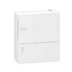SCHNEIDER ELECTRIC Coffret En Saillie Mini Pragma - 8 Modules - 1 Rangée - Portillon Opaque