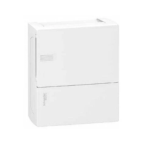 SCHNEIDER ELECTRIC Coffret En Saillie Mini Pragma - 8 Modules - 1 Rangée - Portillon Opaque 1 SCHNEIDER ELECTRIC Coffret En Saillie Mini Pragma - 8 Modules - 1 Rangée - Portillon Opaque