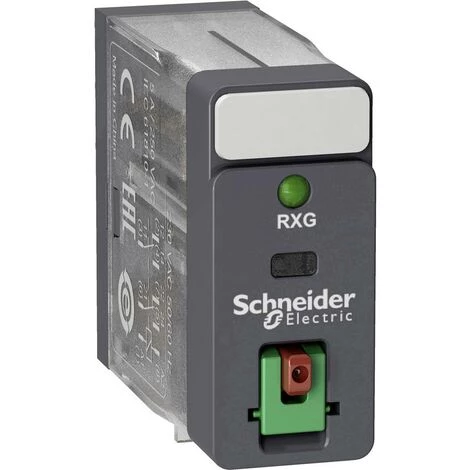 Schneider Electric RXG22P7 Relais Enfichable 230 V/AC 5 A 2 Inverseurs (RT) 1 Pc(s) - Anthracite (mat) 2 Schneider Electric RXG22P7 Relais Enfichable 230 V/AC 5 A 2 Inverseurs (RT) 1 Pc(s) - Anthracite (mat) – Image 2