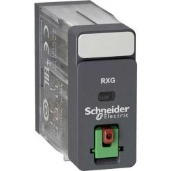 Schneider Electric RXG21P7 Relais Enfichable 230 V/DC, 230 V/AC 5 A 2 Inverseurs (RT) 1 Pc(s) - Anthracite (mat)