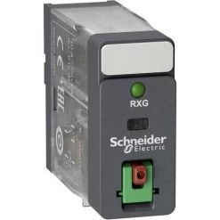 Schneider Electric RXG12P7 Relais Enfichable 230 V/AC 10 A 1 Inverseur (RT) 1 Pc(s) - Anthracite (mat)