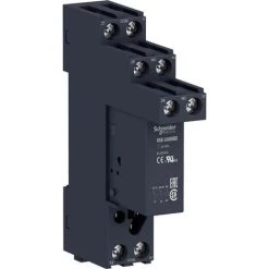 Schneider Electric RSB2A080BDS Relais Enfichable 24 V/DC 8 A 2 Inverseurs (RT) 1 Pc(s) - Anthracite (mat)