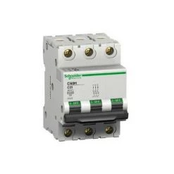 SCHNEIDER ELECTRIC Disjoncteur 3A 3P Courbe C 15KA C60h MULTI 9 (remplacé Par A9F84303) SCHNEIDER 24861 -SCHNEIDER ELECTRIC Soldes 9553629 3