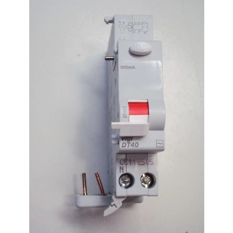 SCHNEIDER ELECTRIC Bloc Differentiel 25A 1P+N 300mA Type AC VIGI DT40 (remplacé Par A9N21451) SCHNEIDER 21451 1 SCHNEIDER ELECTRIC Bloc Differentiel 25A 1P+N 300mA Type AC VIGI DT40 (remplacé Par A9N21451) SCHNEIDER 21451