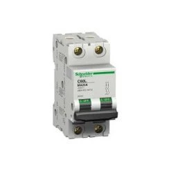 SCHNEIDER ELECTRIC Disjoncteur Moteur 2,5A 2P Courbe MA Magnetique 20...50kA Max 440V C60LMA (remplacé Par A9F90273) SCHNEIDER 26346 -SCHNEIDER ELECTRIC Soldes 9554494 3