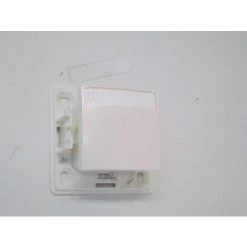 SCHNEIDER ELECTRIC Poussoir à Fermeture Porte Etiquette Sans Lampe Apparent à Completer (embase + Enjoliveur) ALREA SCHNEIDER ALB61062