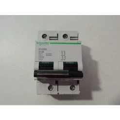 Disjoncteur 125A 2P Courbe D 15KA C120H (remplacé Par A9N18503) MULTI9 SCHNEIDER ELECTRIC 18503