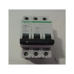 Disjoncteur 1A 3P Courbe C 25kA C60L (remplacé Par A9F94301) MULTI9 SCHNEIDER ELECTRIC 25431