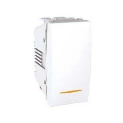 SCHNEIDER ELECTRIC Interrupteur Va Et Vient Lumineux (témoin) 10A Blanc 1 Module UNICA -SCHNEIDER ELECTRIC Soldes 9555895 4