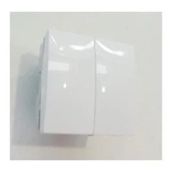 SCHNEIDER ELECTRIC Double Va Et Vient 10A Blanc Connexion Rapide 2 Modules UNICA MGU3.213.18