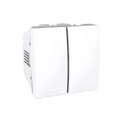 SCHNEIDER ELECTRIC Double Va Et Vient 10A Blanc Connexion Rapide 2 Modules UNICA MGU3.213.18 6 SCHNEIDER ELECTRIC Double Va Et Vient 10A Blanc Connexion Rapide 2 Modules UNICA MGU3.213.18 -SCHNEIDER ELECTRIC Soldes 9555900 3