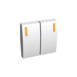 Jeu De 2 Enjoliveurs Blanc 22.5mm Pour Commande Lumineuse à Voyant ALTIRA SCHNEIDER ELECTRIC ALB45084 -SCHNEIDER ELECTRIC Soldes 9556368 3