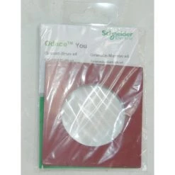 Lot De 4 Feuillets Orange / Brun Pour Plaque Simple 1 Poste Transparente ODACE YOU SCHNEIDER ELECTRIC S52C9423