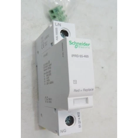 SCHNEIDER ELECTRIC Parafoudre Modulaire 1P 65kA Type 2 IT Avec Report à Distance 460V Cartouche Débrochable IPRD65R Acti9 SCHNEIDER A9L16555 1 SCHNEIDER ELECTRIC Parafoudre Modulaire 1P 65kA Type 2 IT Avec Report à Distance 460V Cartouche Débrochable IPRD65R Acti9 SCHNEIDER A9L16555