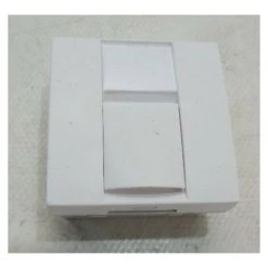 Prise Réseau RJ45 CAT6 STP Blindée Blanche Format 45X45mm S-one Altira SCHNEIDER ELECTRIC ALB44346N