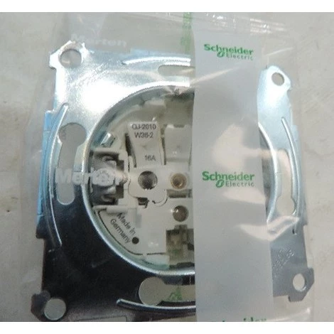 Prise 2P Sans Terre 16A NF Connexion Borne Auto Sans Enjoliveur Ni Plaque Série Merten M-Plan SCHNEIDER ELECTRIC MTN2000-0000 1 Prise 2P Sans Terre 16A NF Connexion Borne Auto Sans Enjoliveur Ni Plaque Série Merten M-Plan SCHNEIDER ELECTRIC MTN2000-0000