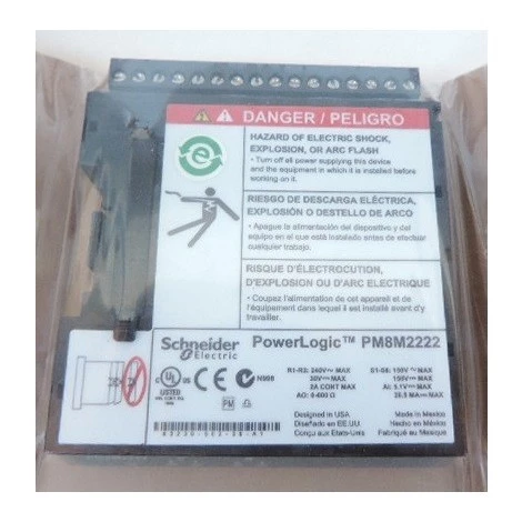 SCHNEIDER ELECTRIC Module Entrée/sortie 2E/2S Logiques - 2E/2S Analogiques Pour Centrale De Mesure PowerLogic SCHNEIDER PM8M2222 1 SCHNEIDER ELECTRIC Module Entrée/sortie 2E/2S Logiques - 2E/2S Analogiques Pour Centrale De Mesure PowerLogic SCHNEIDER PM8M2222