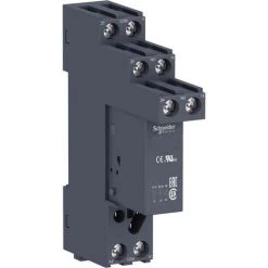 Schneider Electric RSB2A080P7S Relais Enfichable 230 V/AC 8 A 2 Inverseurs (RT) 1 Pc(s) - Anthracite (mat)