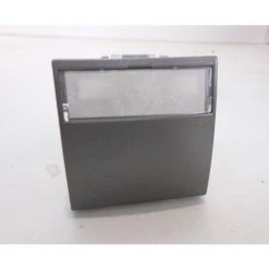 Poussoir Porte-etiquette Lumineux LED 10A Bornes à Vis 2 Modules Graphite Unica SCHNEIDER ELECTRIC MGU3.246.1212V